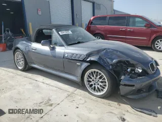 2000 BMW Z3 2.8 with VIN 4USCH3348YLF43514, listed as a Copart auction lot 49419295 with 139,107 mi miles and Salvage title. Bid and sale history available at DreamBid. Image 4.