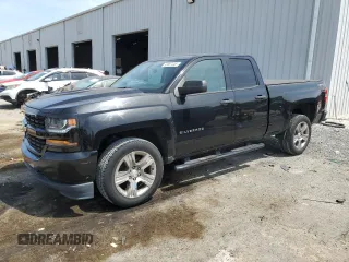 2016 Chevrolet Silverado 1500 Custom with VIN 1GCVKPEH1GZ293887, listed as a Copart auction lot 53687445 with 98,295 mi miles and Salvage Title. Bid and sale history available at DreamBid. Image 1.