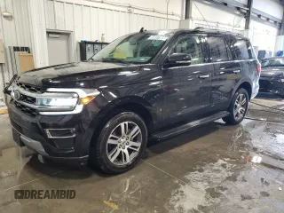 2024 Ford Expedition Limited z VIN 1FMJU2A82REA48152, wystawiony jako Copart lot #59857365 z przebiegiem 50 653 mil mil oraz Czysty tytuł • Clean title. Historia ofert i sprzedaży dostępna na DreamBid. Obrazek 1.