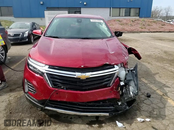 2024 Chevrolet Equinox LT with VIN 3GNAXKEG8RL309787, listed as a Copart auction lot 53551435 with 2,125 mi miles and Salvage title. Bid and sale history available at DreamBid. Image 14.