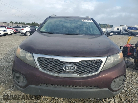 2012 Kia Sorento LX with VIN 5XYKT4A28CG267697, listed as a Copart auction lot 81220954 with 176,984 mi miles and Non Repairable. Bid and sale history available at carsss.com. Image 5.