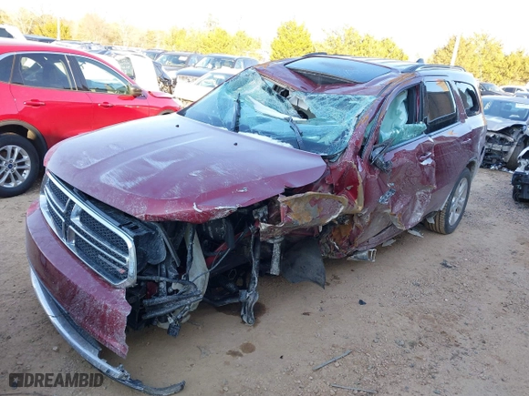2014 Dodge Durango Limited with VIN 1C4RDJDG2EC450635, listed as a IAAI auction lot 41225715 with 1 mi miles. Bid and sale history available at carsss.com. Image 16.