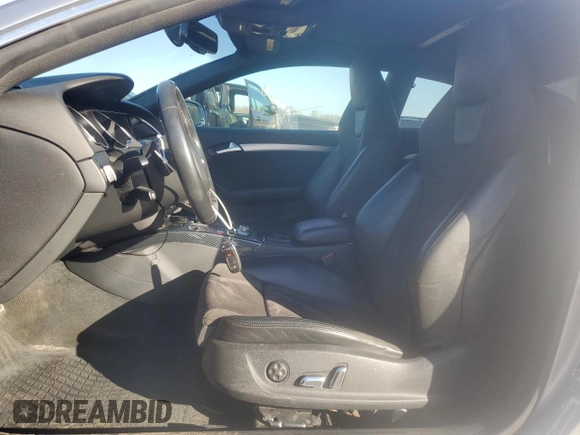 2015 Audi S5 Premium Plus with VIN WAUCGAFR5FA014240, listed as a Copart auction lot 46803145 with 79,657 mi miles and Salvage Title. Bid and sale history available at carsss.com. Image 7.