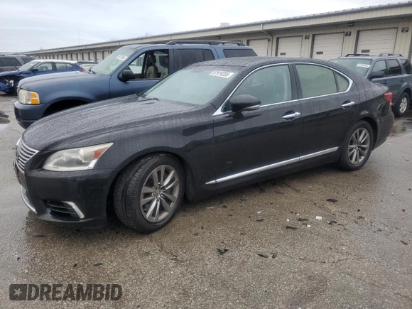 2013 Lexus LS 460 z VIN JTHCL5EF4D5018541, wystawiony jako Copart lot #87919255 z przebiegiem 127 441 mil mil oraz Szkoda całkowita • Salvage title. Historia ofert i sprzedaży dostępna na DreamBid. Obrazek 1.