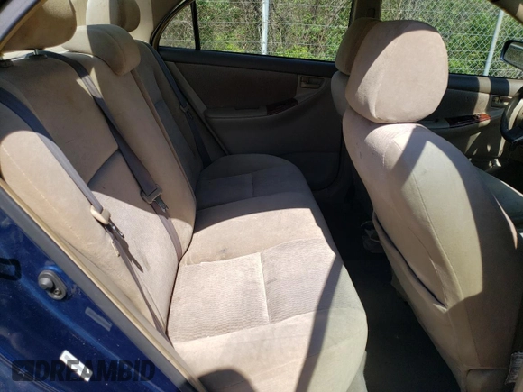 2005 Toyota Corolla CE with VIN 1NXBR32E95Z405715, listed as a Copart auction lot 55027265 with 196,804 mi miles and Salvage Title. Bid and sale history available at DreamBid. Image 10.