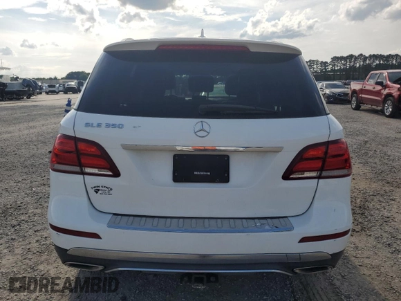 2017 Mercedes-Benz GLE 350 with VIN 4JGDA5JBXHA892335, listed as a Copart auction lot 55696965 with 121,483 mi miles and Salvage title. Bid and sale history available at DreamBid. Image 6.
