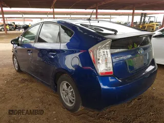 2011 Toyota Prius I with VIN JTDKN3DU6B1359407, listed as a IAAI auction lot 41777420 with 422,569 mi miles. Bid and sale history available at carsss.com. Image 3.
