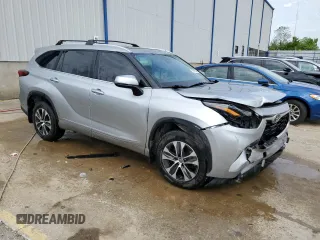 2023 Toyota Highlander L with VIN 5TDKDRBH5PS022426, listed as a Copart auction lot 55917045 with 82,610 mi miles and Salvage title. Bid and sale history available at DreamBid. Image 4.