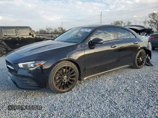 2022 Mercedes-Benz CLA with VIN W1K5J4GBXNN297215, listed as a Copart auction lot 86847764 with 35,634 mi miles and Salvage Title. Bid and sale history available at carsss.com. Image 1.