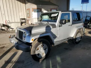 2011 Jeep Wrangler Sahara with VIN 1J4AA5D13BL512185, listed as a Copart auction lot 86493864 with 107,442 mi miles and Salvage Title. Bid and sale history available at carsss.com. Image 1.