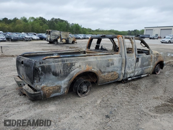 2004 Ford F-250 XL with VIN 1FTNX20L14EB87121, listed as a Copart auction lot 51790405 with Not provided miles and Salvage title. Bid and sale history available at DreamBid. Image 3.
