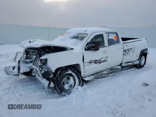 2017 Chevrolet Silverado 3500HD LT with VIN 1GC4KZCY3HF218153, listed as a Copart auction lot 42990405 with 0 mi miles and Salvage Title. Bid and sale history available at carsss.com. Image 1.