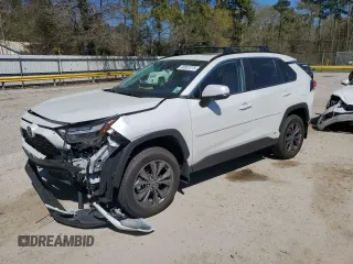 2025 Toyota RAV4 Hybrid XLE Premium with VIN 2T3B6RFVXSW084227, listed as a Copart auction lot 48907275 with 1,692 mi miles and Salvage Title. Bid and sale history available at DreamBid. Image 1.