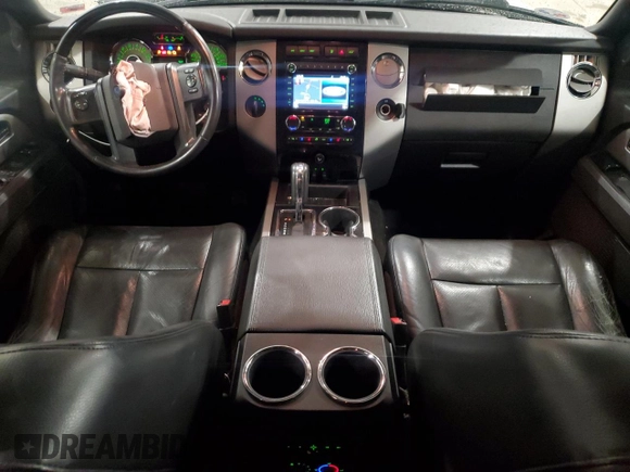 2014 Ford Expedition Limited с VIN 1FMJU2A50EEF65854, выставлен на аукционе Copart как лот 53548275 с пробегом 199 956 миль миль и Списание • Salvage title. История ставок и продаж доступна на DreamBid. Изображение 8.