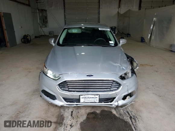 2015 Ford Fusion SE with VIN 3FA6P0H7XFR302708, listed as a Copart auction lot 55092865 with 129,284 mi miles and Salvage title. Bid and sale history available at DreamBid. Image 5.