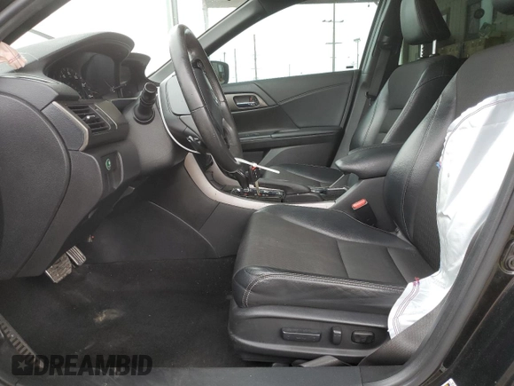 2017 Honda Accord Sedan Sport with VIN 1HGCR2F54HA147155, listed as a Copart auction lot 54387675 with 90,720 mi miles and Salvage Title. Bid and sale history available at carsss.com. Image 7.