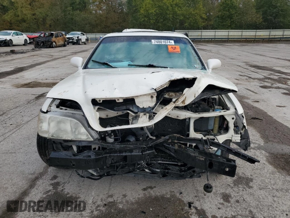 2004 Acura RL w/Navigation System with VIN JH4KA96684C001230, listed as a Copart auction lot 74801074 with 151,266 mi miles and Salvage Title. Bid and sale history available at carsss.com. Image 5.