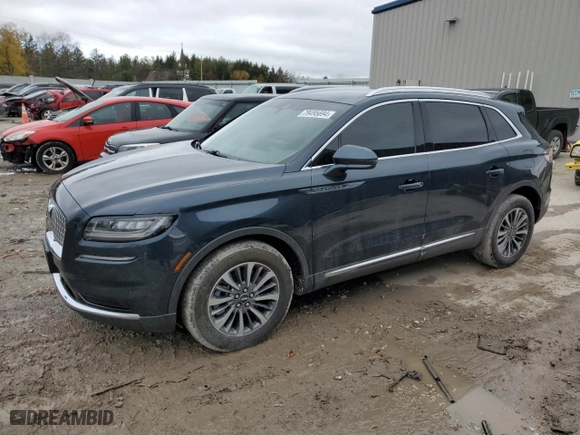 2022 Lincoln Nautilus Standard with VIN 2LMPJ8J99NBL03680, listed as a Copart auction lot 79495694 with 54,398 mi miles and Non Repairable. Bid and sale history available at carsss.com. Image 1.