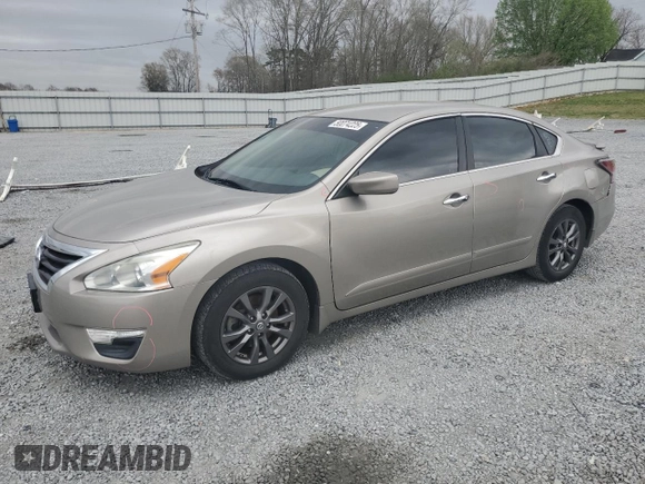 2015 Nissan Altima 2.5 S with VIN 1N4AL3AP7FC574990, listed as a Copart auction lot 50074225 with 126,721 mi miles and Salvage Title. Bid and sale history available at carsss.com. Image 1.