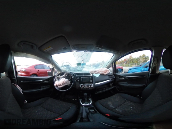 2017 Honda Fit LX with VIN JHMGK5H53HS006718, listed as a IAAI auction lot 41482503 with 77,164 mi miles. Bid and sale history available at carsss.com. Image 19.