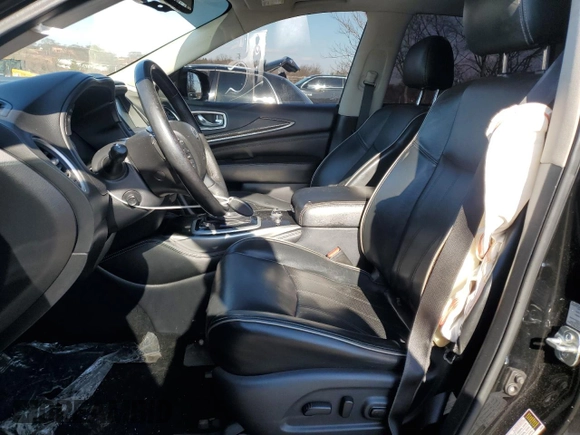 2018 Infiniti QX60 with VIN 5N1DL0MM1JC504459, listed as a Copart auction lot 42913155 with 125,869 mi miles and Salvage Title. Bid and sale history available at carsss.com. Image 7.