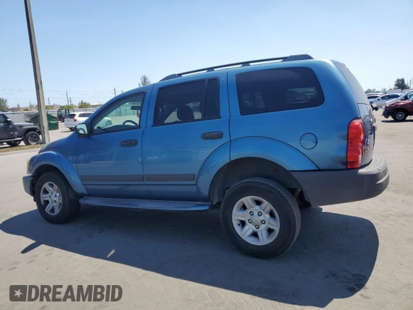 2005 Dodge Durango SXT with VIN 1D4HD38K45F584666, listed as a Copart auction lot 59212785 with 139,604 mi miles and Non repairable. Bid and sale history available at DreamBid. Image 2.