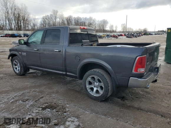 2017 Ram 1500 Laramie with VIN 1C6RR7VT8HS695120, listed as a Copart auction lot 43351555 with 103,968 mi miles and Salvage title. Bid and sale history available at DreamBid. Image 2.
