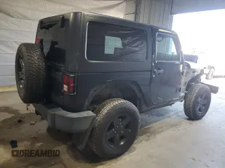 2016 Jeep Wrangler Sport z VIN 1C4AJWAG1GL146982, wystawiony jako Copart lot #52691855 z przebiegiem 96 525 mil mil oraz Szkoda całkowita • Salvage title. Historia ofert i sprzedaży dostępna na DreamBid. Obrazek 3.