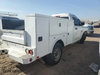 2013 Ram 2500 Tradesman with VIN 3C7WR4AT0DG570648, listed as a Copart auction lot 84563644 with 0 mi miles and Salvage Title. Bid and sale history available at carsss.com. Image 3.