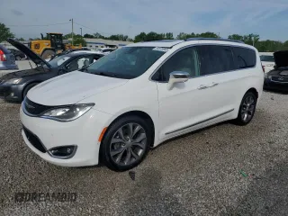 2017 Chrysler Pacifica Limited z VIN 2C4RC1GG1HR504842, wystawiony jako Copart lot #54970065 z przebiegiem 117 802 mil mil oraz Szkoda całkowita • Salvage title. Historia ofert i sprzedaży dostępna na DreamBid. Obrazek 1.
