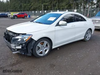 2015 Mercedes-Benz CLA-Class CLA 250 with VIN WDDSJ4EB8FN176562, listed as a IAAI auction lot 42019185 with 41,319 mi miles. Bid and sale history available at carsss.com. Image 2.