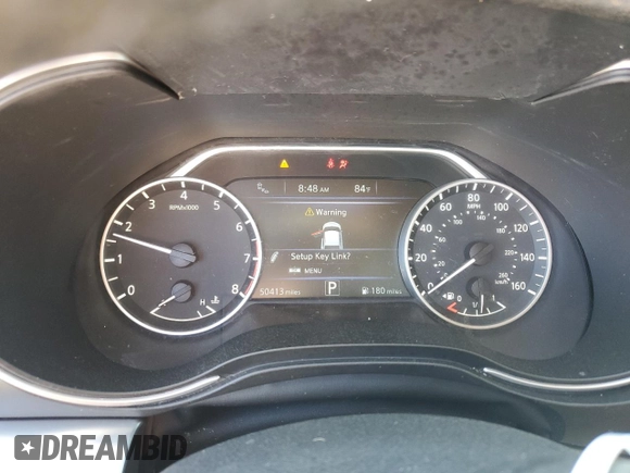 2020 Nissan Maxima S z VIN 1N4AA6BV5LC372472, wystawiony jako Copart lot #51453675 z przebiegiem 50 413 mil mil oraz Szkoda całkowita • Salvage title. Historia ofert i sprzedaży dostępna na DreamBid. Obrazek 9.