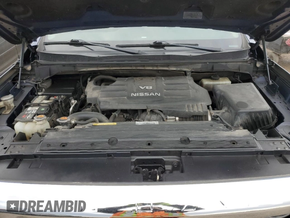 2017 Nissan Titan SV with VIN 1N6AA1EJXHN534790, listed as a Copart auction lot 52567735 with 184,884 mi miles and Salvage Title. Bid and sale history available at DreamBid. Image 11.