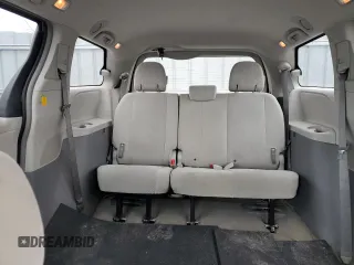 2012 Toyota Sienna with VIN 5TDZK3DC6CS236385, listed as a Copart auction lot 50236155 with 168,349 mi miles and Salvage Title. Bid and sale history available at carsss.com. Image 10.
