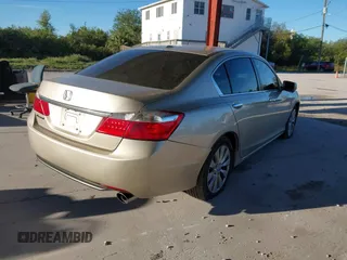 2014 Honda Accord EX-L with VIN 1HGCR2F81EA071349, listed as a IAAI auction lot 41847441 with 36,938 mi miles and . Bid and sale history available at DreamBid. Image 4.