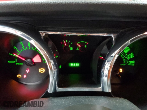 2008 Ford Mustang GT Deluxe with VIN 1ZVHT85HX85185712, listed as a Copart auction lot 52283715 with 136,630 mi miles and Salvage Title. Bid and sale history available at DreamBid. Image 9.