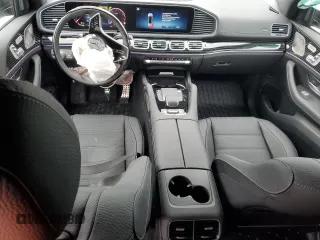 2025 Mercedes-Benz GLS with VIN 4JGFF5KE2SB349677, listed as a Copart auction lot 86289054 with 148 mi miles and Salvage Title. Bid and sale history available at carsss.com. Image 8.