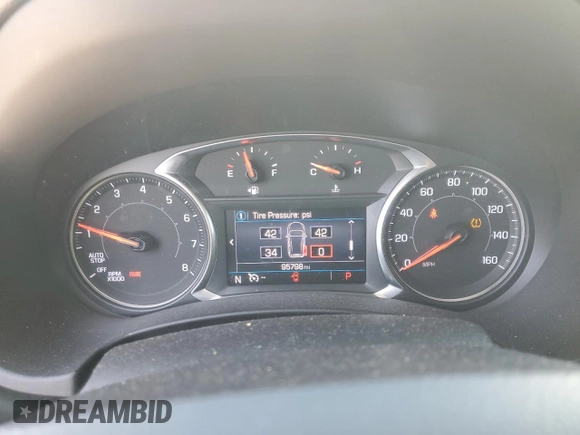 2020 GMC Terrain SLE z VIN 3GKALMEV5LL282543, wystawiony jako Copart lot #52692215 z przebiegiem 95 798 mil mil oraz Szkoda całkowita • Salvage title. Historia ofert i sprzedaży dostępna na DreamBid. Obrazek 9.