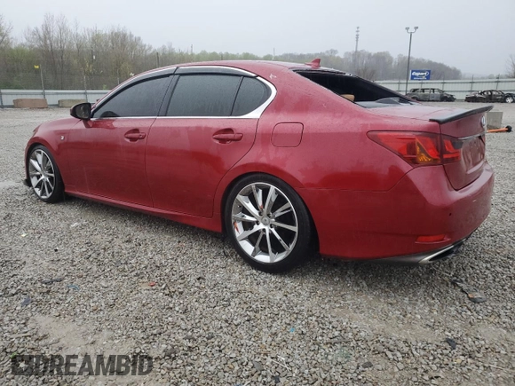 2014 Lexus GS 350 with VIN JTHBE1BL0E5030633, listed as a Copart auction lot 51604135 with 100,746 mi miles and Salvage Title. Bid and sale history available at carsss.com. Image 2.