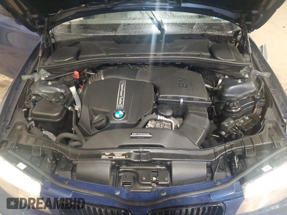2013 BMW 1 Series 135i with VIN WBAUC9C51DVY60421, listed as a Copart auction lot 52700235 with 90,837 mi miles and Salvage Title. Bid and sale history available at carsss.com. Image 11.