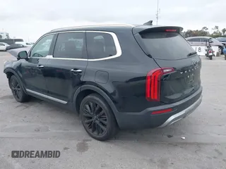 2021 Kia Telluride SX with VIN 5XYP54HC8MG127732, listed as a IAAI auction lot 42106546 with 62,411 mi miles and . Bid and sale history available at DreamBid. Image 3.