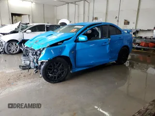 2014 Mitsubishi Lancer ES with VIN JA32U2FU9EU002640, listed as a Copart auction lot 56122725 with 150,387 mi miles and Salvage title. Bid and sale history available at DreamBid. Image 1.