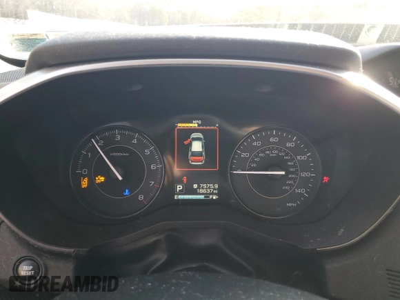 2017 Subaru Impreza Premium z VIN 4S3GKAD67H3625521, wystawiony jako Copart lot #87284794 z przebiegiem 18 637 mil mil oraz Szkoda całkowita • Salvage title. Historia ofert i sprzedaży dostępna na DreamBid. Obrazek 9.