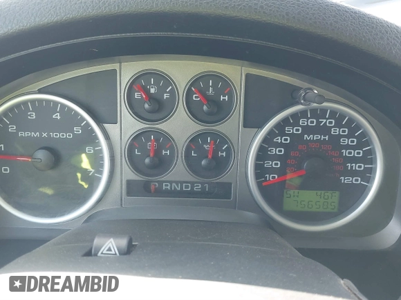 2006 Ford F-150 XLT with VIN 1FTPW14596FA23856, listed as a IAAI auction lot 41499529 with 75,658 mi miles. Bid and sale history available at carsss.com. Image 7.