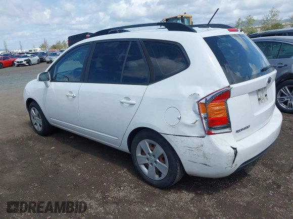 2009 Kia Rondo LX with VIN KNAFG528797266266, listed as a IAAI auction lot 41904944 with 139,028 mi miles. Bid and sale history available at carsss.com. Image 3.