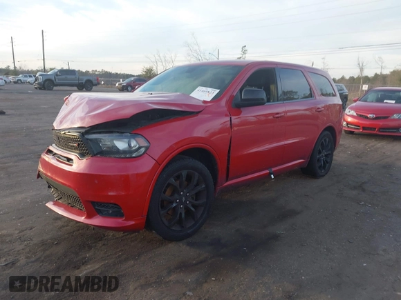 2020 Dodge Durango GT with VIN 1C4RDHDG4LC162735, listed as a IAAI auction lot 41469823 with 166,991 mi miles and . Bid and sale history available at DreamBid. Image 17.
