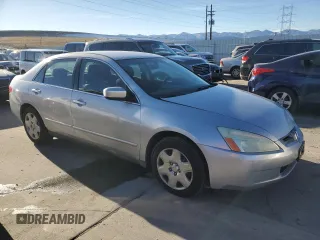 2005 Honda Accord LX with VIN 1HGCM66355A049333, listed as a Copart auction lot 79764894 with 155,334 mi miles and Salvage title. Bid and sale history available at DreamBid. Image 4.