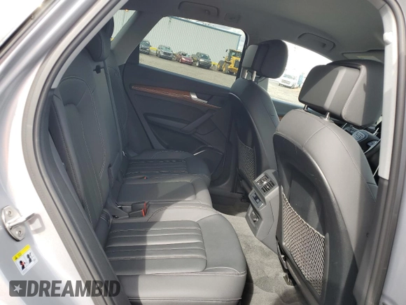 2022 Audi Q5 S line Premium with VIN WA1GAAFY0N2089458, listed as a Copart auction lot 49338915 with 25,993 mi miles and Salvage Title. Bid and sale history available at carsss.com. Image 10.