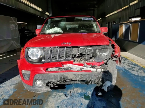 2020 Jeep Renegade Altitude with VIN ZACNJABB3LPL91504, listed as a Copart auction lot 88842015 with 66,513 mi miles and Salvage title. Bid and sale history available at DreamBid. Image 11.