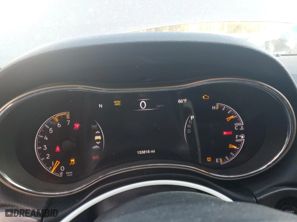 2016 Jeep Grand Cherokee Limited 75th Anniversary with VIN 1C4RJFBT1GC384930, listed as a Copart auction lot 47355805 with 133,816 mi miles and Salvage Title. Bid and sale history available at carsss.com. Image 9.